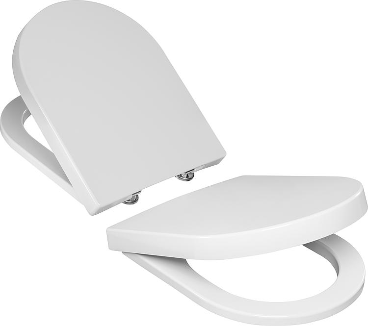 Weiß Evenes WC-Sitz CULT Standard,aus Thermoplast 