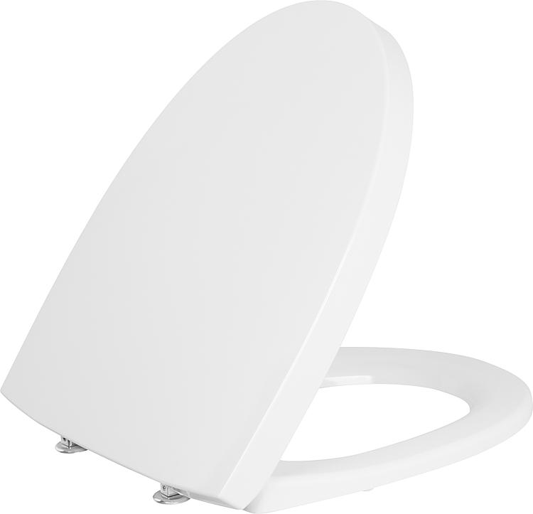 Weiß Evenes WC-Sitz THIN Standard,aus Thermoplast 